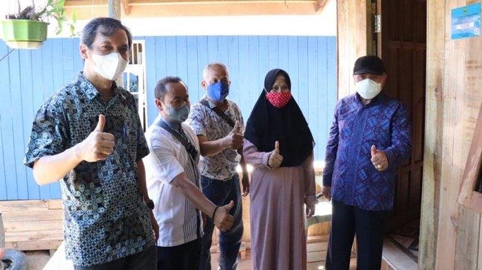 Gubernur Isran Noor Memastikan Progres Pembangunan Rumah Layak Huni (istimewa)