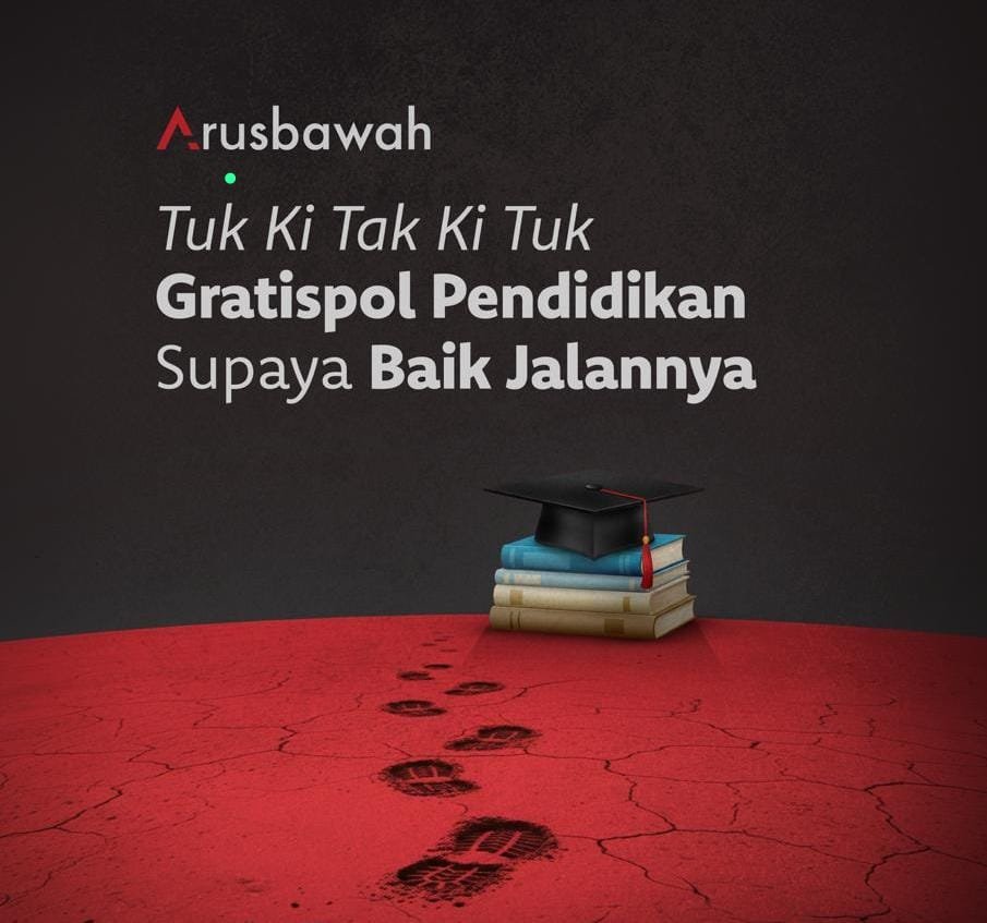 Gratispol Pendidikan Dibedah di HUT Arusbawah.co: Apa Kata Mahasiswa?